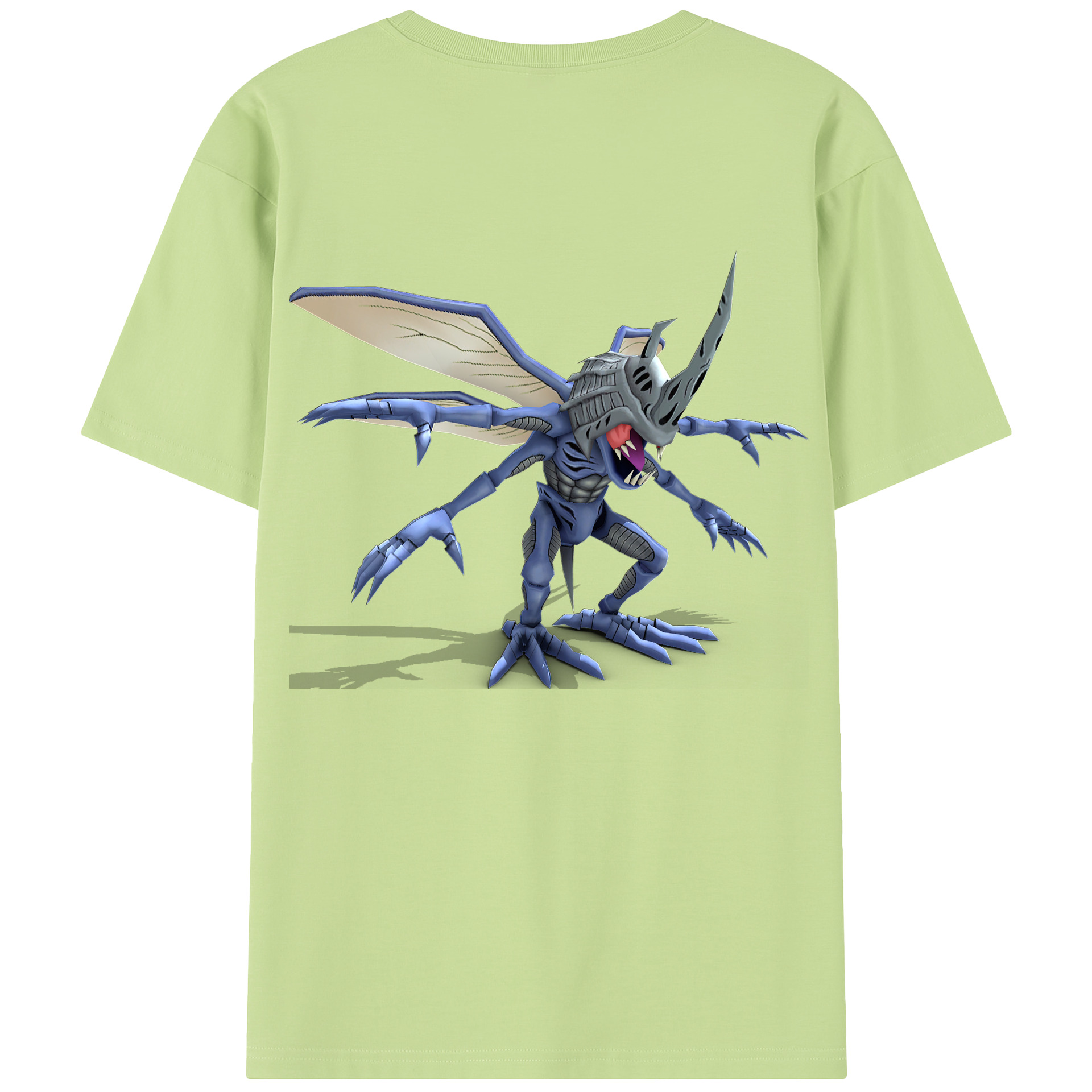 （画像用） Digimon デジタルモンスター/デジモン 綿100％半袖Tシャツ（背面プリント）